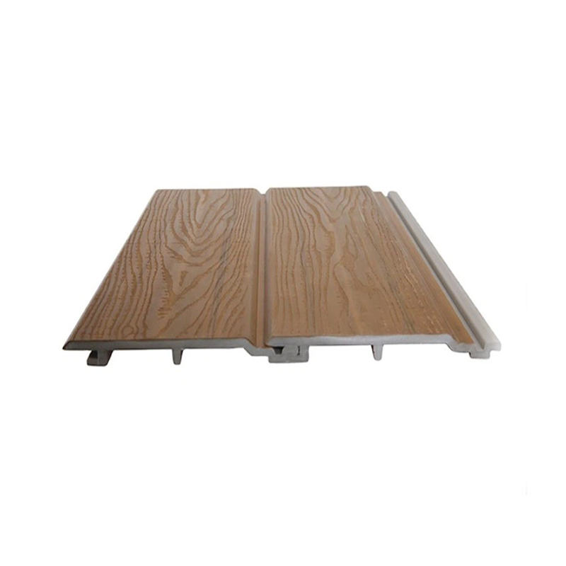 PVC Exterior Wall Cladding with ASA Co-extrusion and Wood Grain Finish