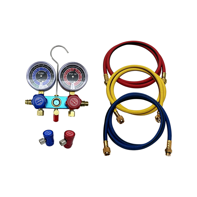 R134a Manifold Gauge Set 72 Inch Hoses