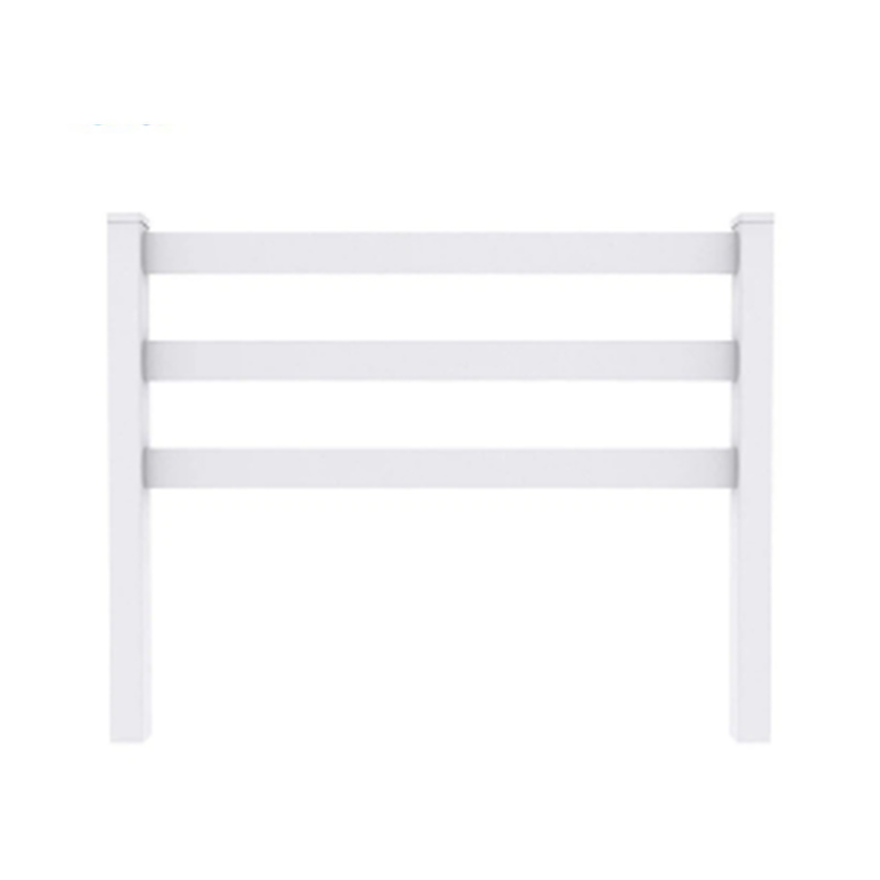 Anti-UV White PVC Horse Fence Panel for Farm