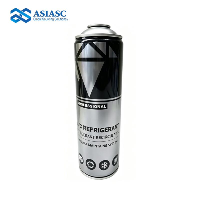 MD260518 Empty A/C Refrigerant Can – Jumbo Normal Type (65x195mm)