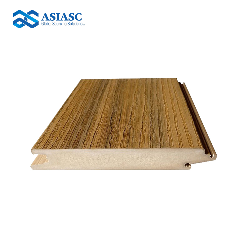MD010101 Watertight PVC Decking with ASA Top Layer and Silicone Seal