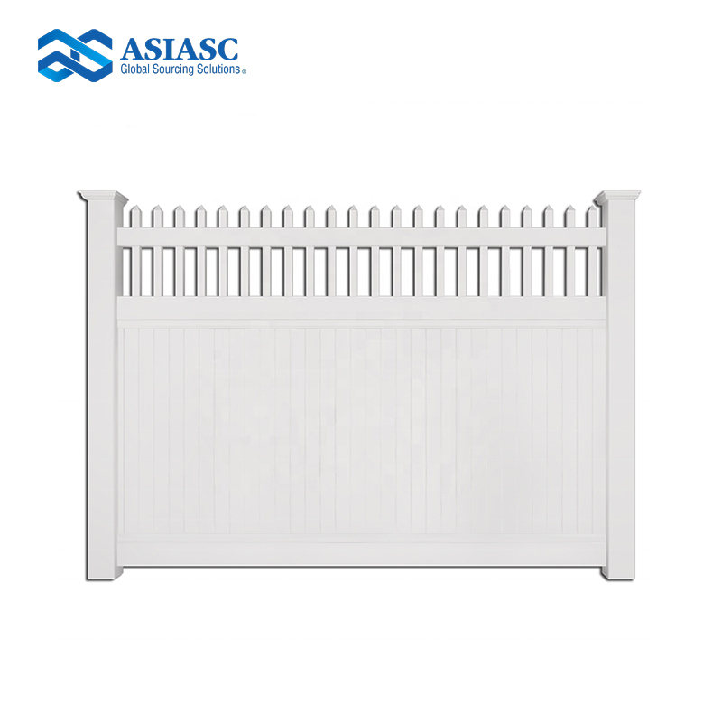 MD050104 Picket Top Fence Panel