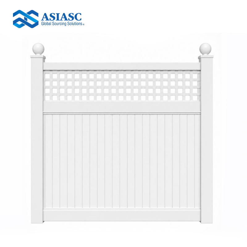 MD050105 Weatherproof PVC Privacy Fence