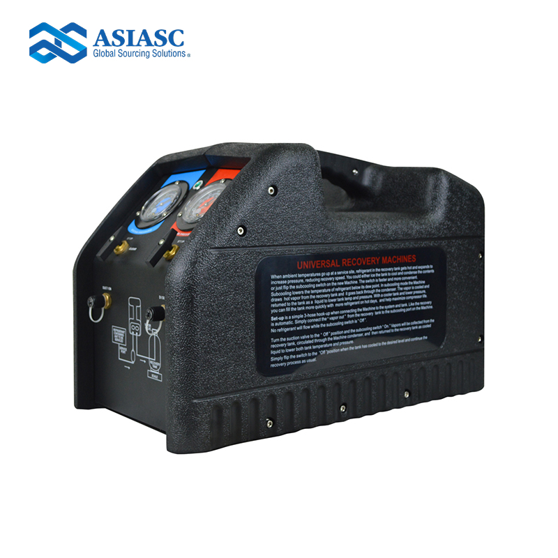 MD3906 2-Port Portable Refrigerant Recovery Machine 