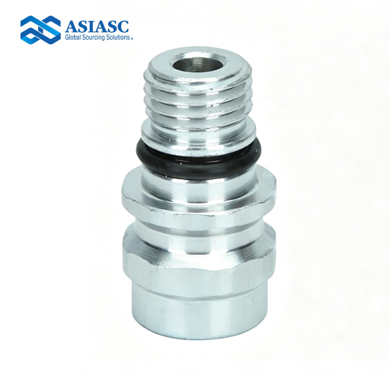 MD3318 Automotive A/C High-Pressure Quick-Connect Coupler (High-Side) – R12 / R134a