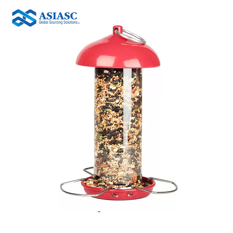 MD930402 Outdoor Hanging Wild Bird Metal Feeder 