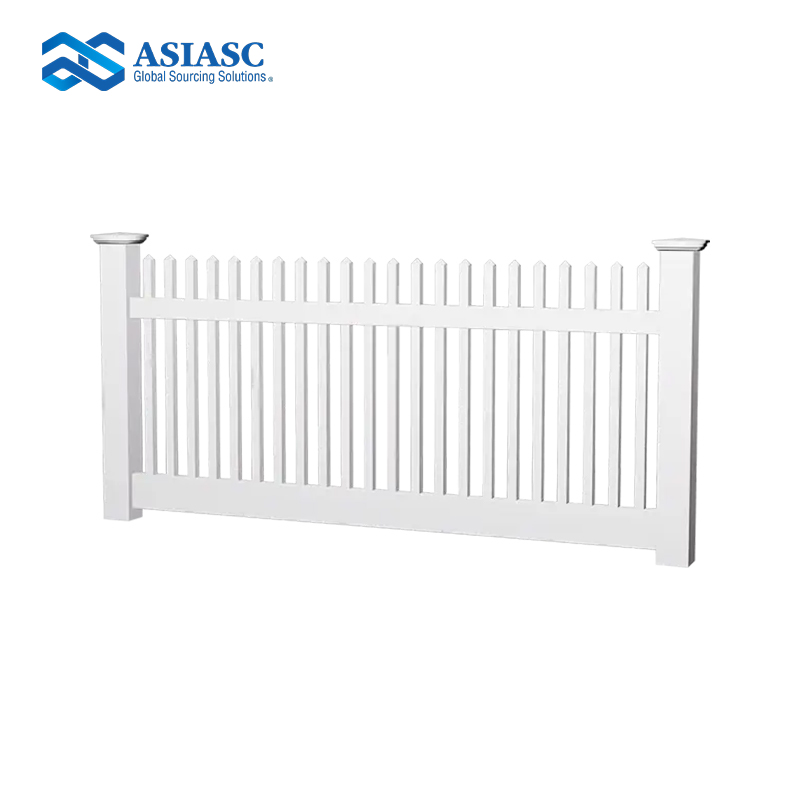 MD050301 PVC Picket Fence Panel