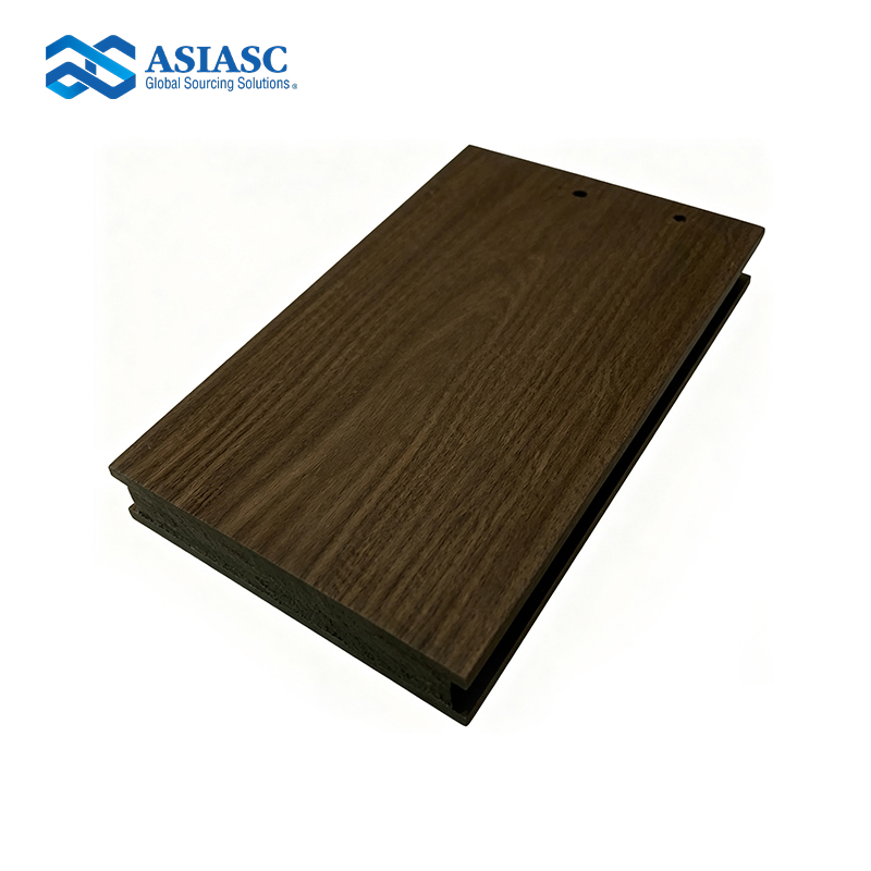 MD021015 Outdoor Co-extrusion WPC solid Deck Boards