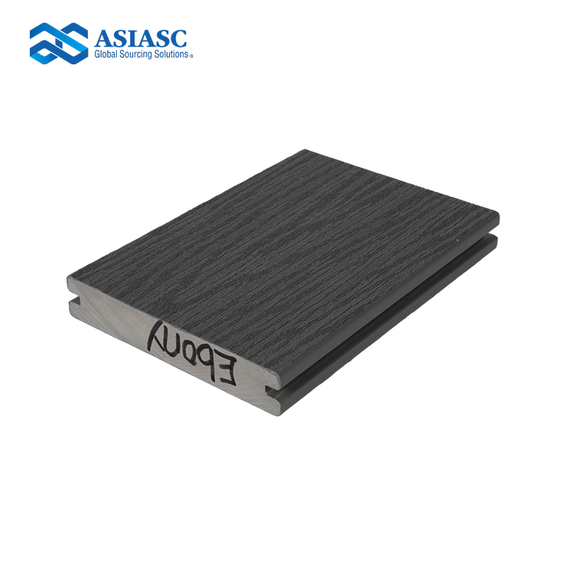 MD020202 Groove Solid PVC Outdoor Decking Boards 